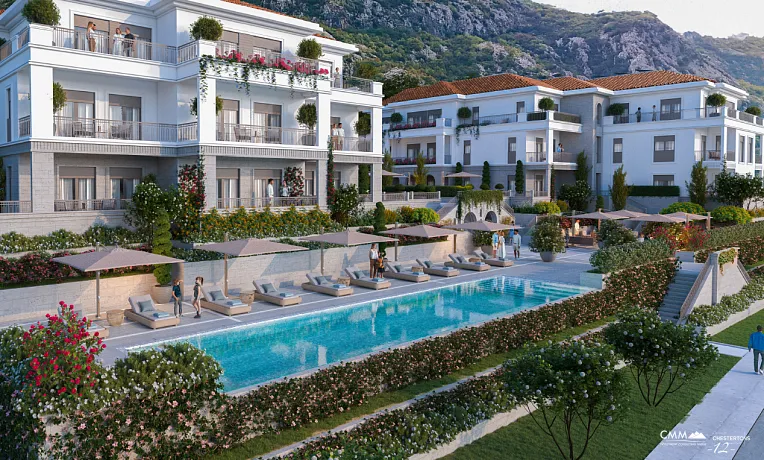 Apartments in a luxury complex with SPA area